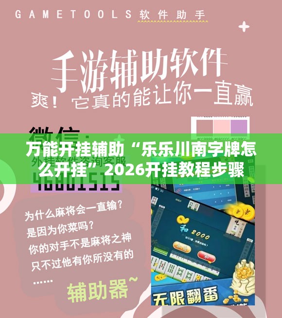 万能开挂辅助“乐乐川南字牌怎么开挂”2026开挂教程步骤