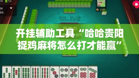 开挂辅助工具“哈哈贵阳捉鸡麻将怎么打才能赢	”2026开挂教程步骤