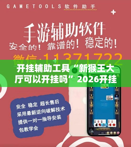 开挂辅助工具“新猴王大厅可以开挂吗”2026开挂教程步骤