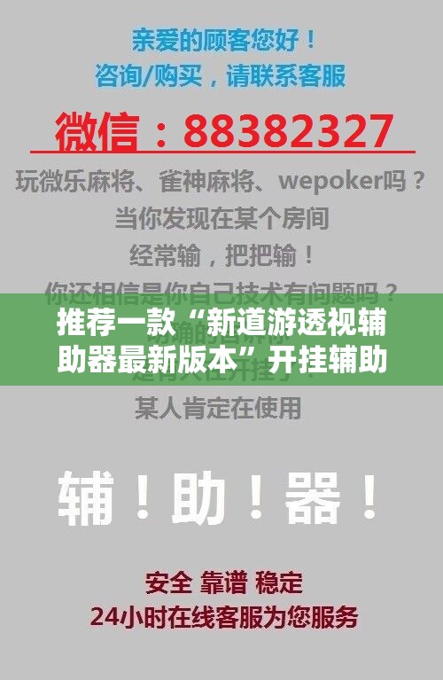 推荐一款“新道游透视辅助器最新版本	”开挂辅助脚本+详细开挂安装教程