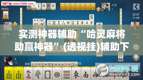 实测神器辅助“哈灵麻将助赢神器”(透视挂)辅助下载教程