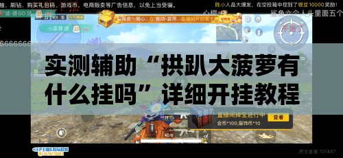 实测辅助“拱趴大菠萝有什么挂吗	”详细开挂教程