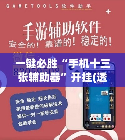 一键必胜“手机十三张辅助器”开挂(透视)辅助教程