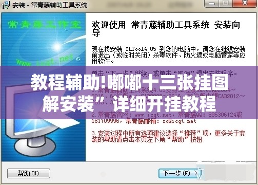 教程辅助!嘟嘟十三张挂图解安装	”详细开挂教程