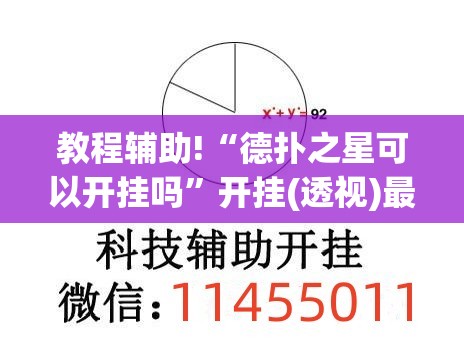 教程辅助!“德扑之星可以开挂吗”开挂(透视)最新辅助详细