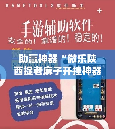 助赢神器“微乐陕西捉老麻子开挂神器”开挂详细教程