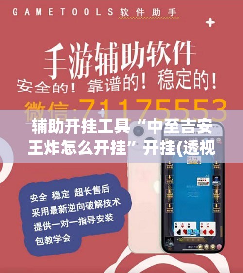 辅助开挂工具“中至吉安王炸怎么开挂”开挂(透视)辅助神器
