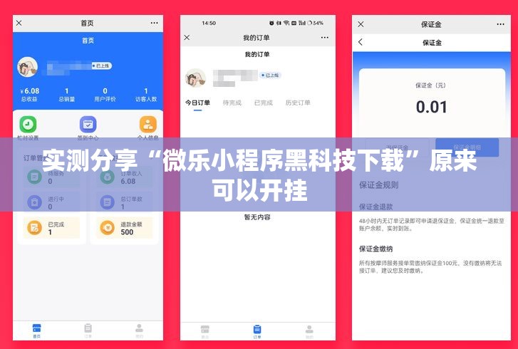 实测分享“微乐小程序黑科技下载”原来可以开挂