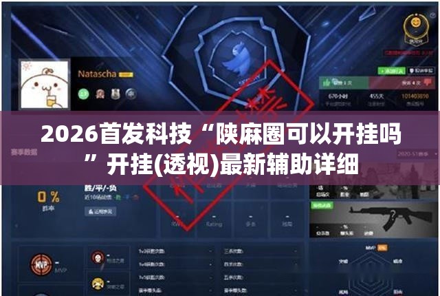 2026首发科技“陕麻圈可以开挂吗”开挂(透视)最新辅助详细