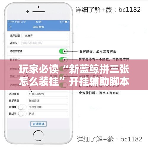 玩家必读“新蓝鲸拼三张怎么装挂”开挂辅助脚本+详细开挂安装教程