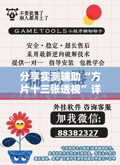 分享实测辅助“方片十三张透视”详细外挂透视辅助软件教程