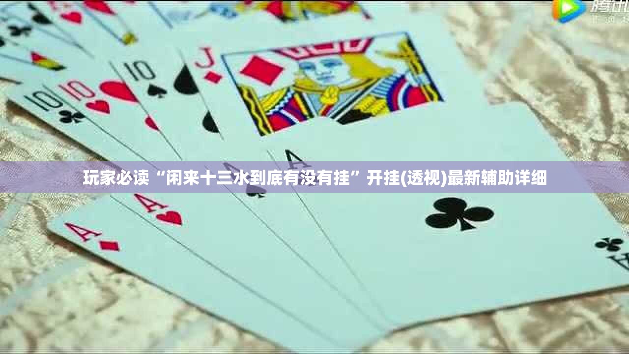 玩家必读“闲来十三水到底有没有挂”开挂(透视)最新辅助详细