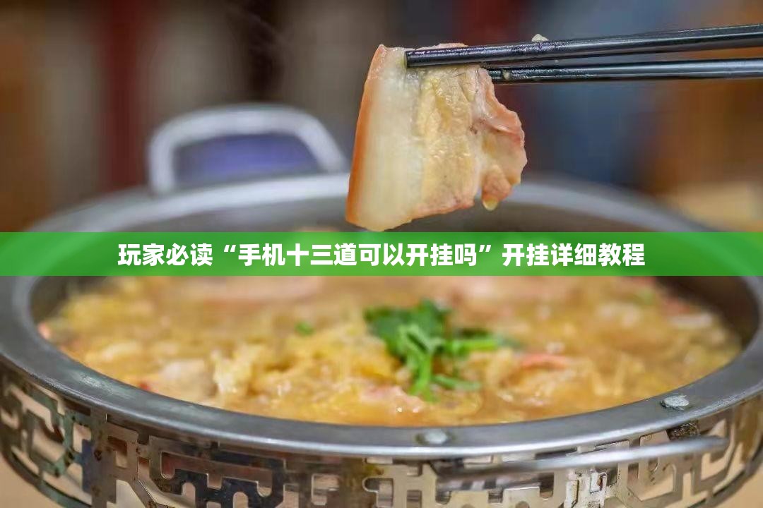 玩家必读“手机十三道可以开挂吗”开挂详细教程