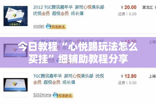 今日教程“心悦踢玩法怎么买挂”细辅助教程分享