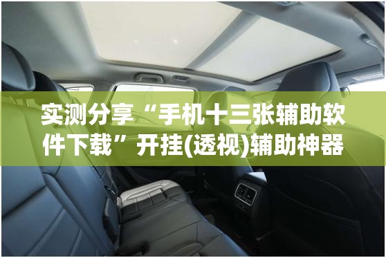 实测分享“手机十三张辅助软件下载	”开挂(透视)辅助神器