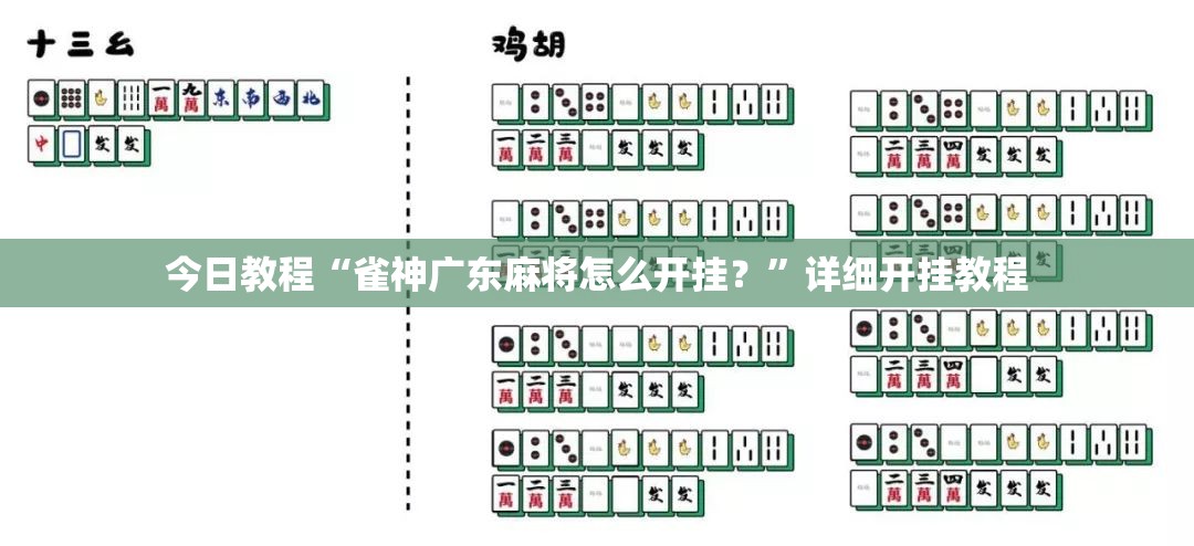 今日教程“雀神广东麻将怎么开挂？”详细开挂教程