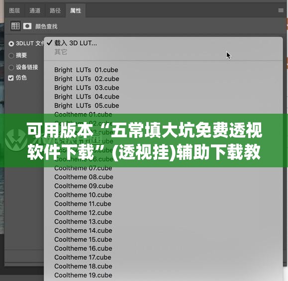 可用版本“五常填大坑免费透视软件下载”(透视挂)辅助下载教程