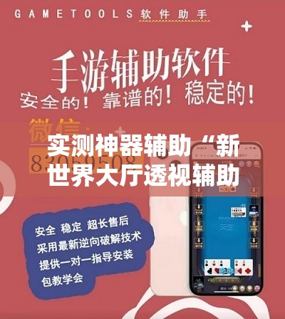 实测神器辅助“新世界大厅透视辅助软件	”细辅助教程分享