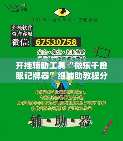 开挂辅助工具“微乐干瞪眼记牌器”细辅助教程分享
