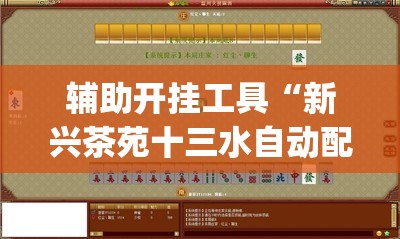 辅助开挂工具“新兴茶苑十三水自动配牌软件”开挂(透视)最新辅助详细