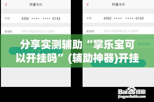 分享实测辅助“掌乐宝可以开挂吗”(辅助神器)开挂详细教程