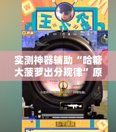 实测神器辅助“哈糖大菠萝出分规律”原来可以开挂