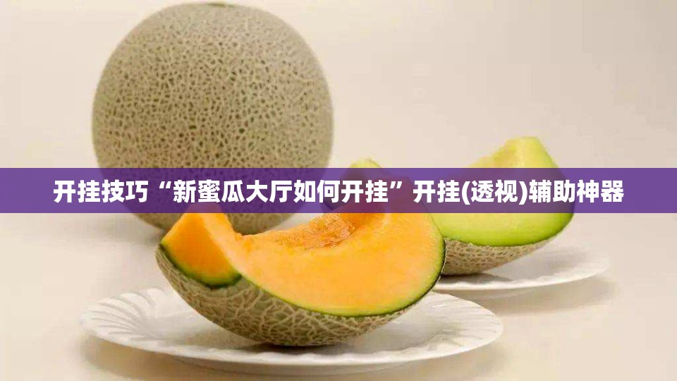 开挂技巧“新蜜瓜大厅如何开挂”开挂(透视)辅助神器