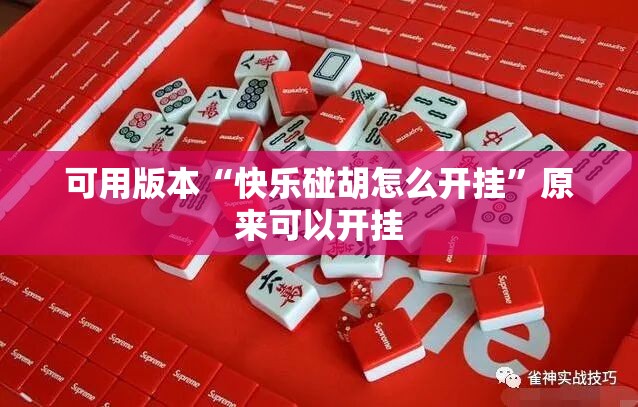 可用版本“快乐碰胡怎么开挂”原来可以开挂