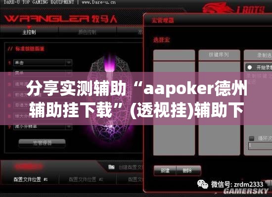 分享实测辅助“aapoker德州辅助挂下载	”(透视挂)辅助下载教程