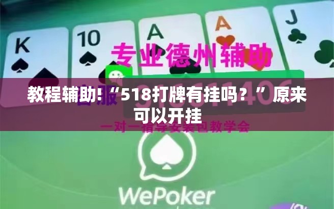 教程辅助!“518打牌有挂吗？”原来可以开挂