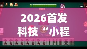 2026首发科技“小程序微乐麻将为什么总是输”开挂(透视)辅助教程