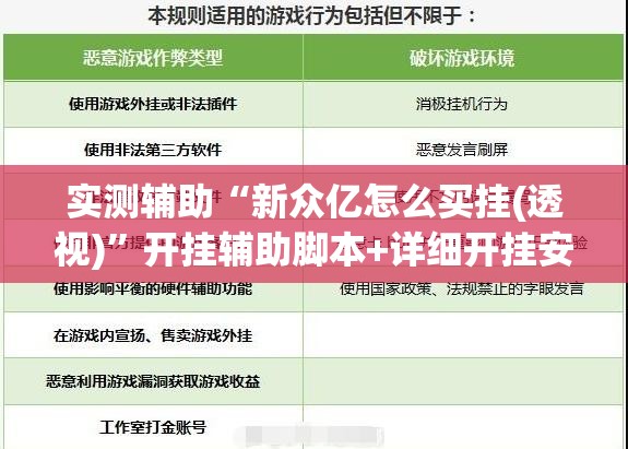 实测辅助“新众亿怎么买挂(透视)”开挂辅助脚本+详细开挂安装教程