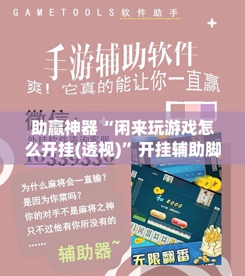 助赢神器“闲来玩游戏怎么开挂(透视)”开挂辅助脚本+详细开挂安装教程