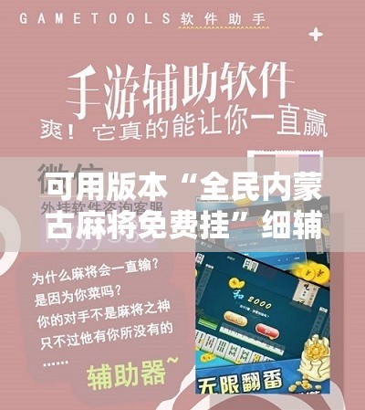 可用版本“全民内蒙古麻将免费挂”细辅助教程分享