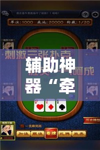 辅助神器“牵手跑得快有开挂吗	”原来可以开挂