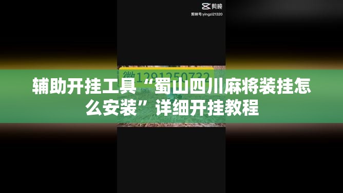 辅助开挂工具“蜀山四川麻将装挂怎么安装”详细开挂教程