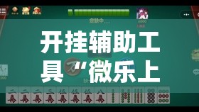 开挂辅助工具“微乐上海麻将有挂吗	”开挂详细教程