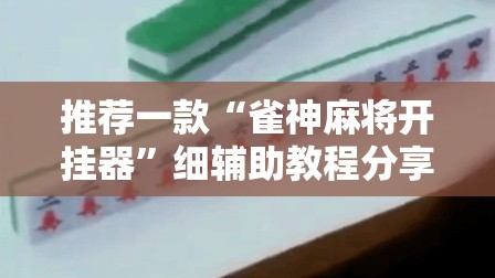 推荐一款“雀神麻将开挂器”细辅助教程分享