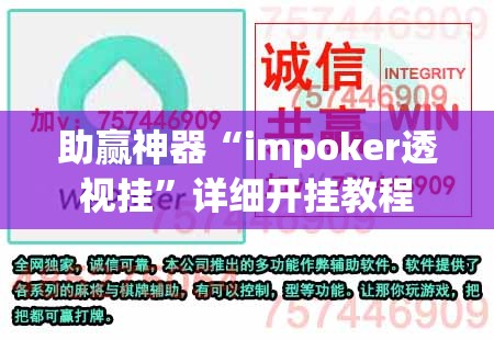 助赢神器“impoker透视挂”详细开挂教程