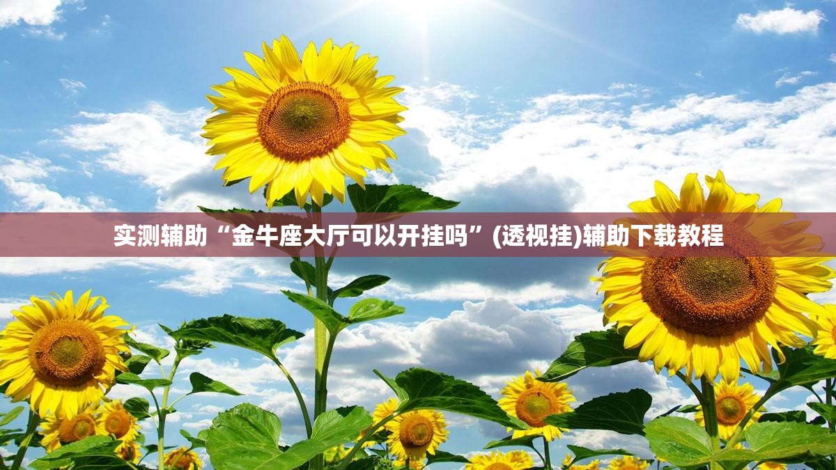 实测辅助“金牛座大厅可以开挂吗”(透视挂)辅助下载教程