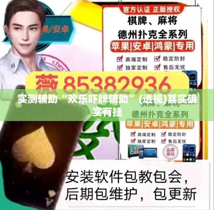实测辅助“欢乐吓牌辅助”(透视)其实确实有挂