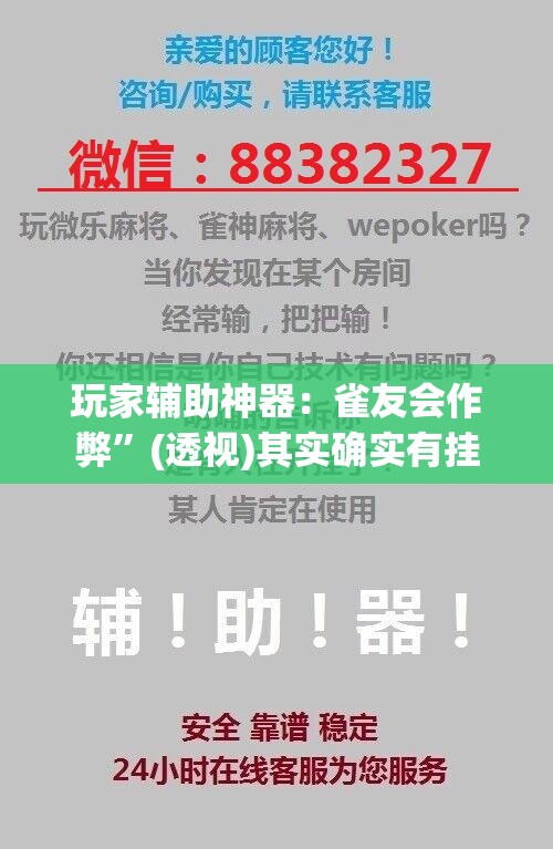 玩家辅助神器：雀友会作弊”(透视)其实确实有挂