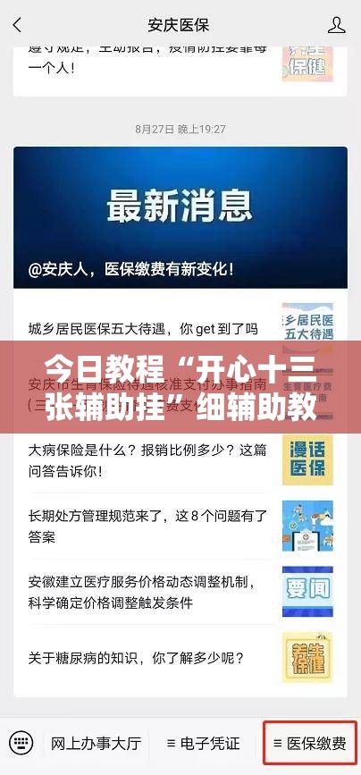 今日教程“开心十三张辅助挂”细辅助教程分享
