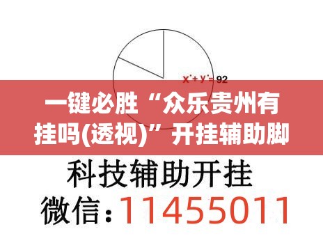 一键必胜“众乐贵州有挂吗(透视)	”开挂辅助脚本+详细开挂安装教程