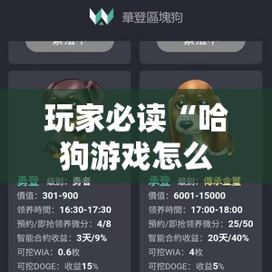 玩家必读“哈狗游戏怎么开挂”2026开挂教程步骤
