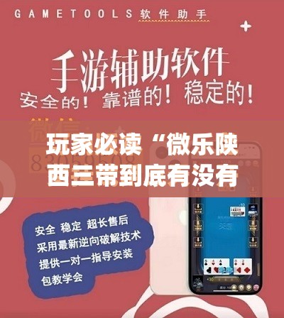 玩家必读“微乐陕西三带到底有没有挂	”开挂(透视)最新辅助详细