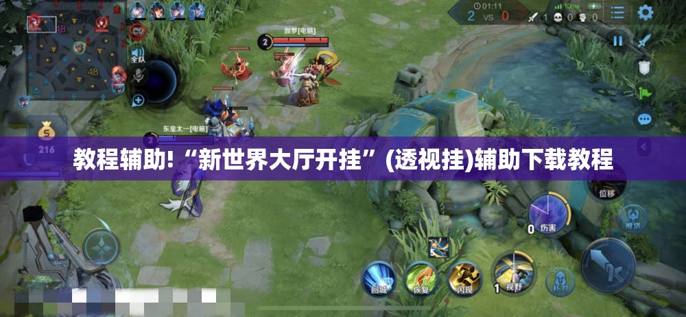 教程辅助!“新世界大厅开挂”(透视挂)辅助下载教程