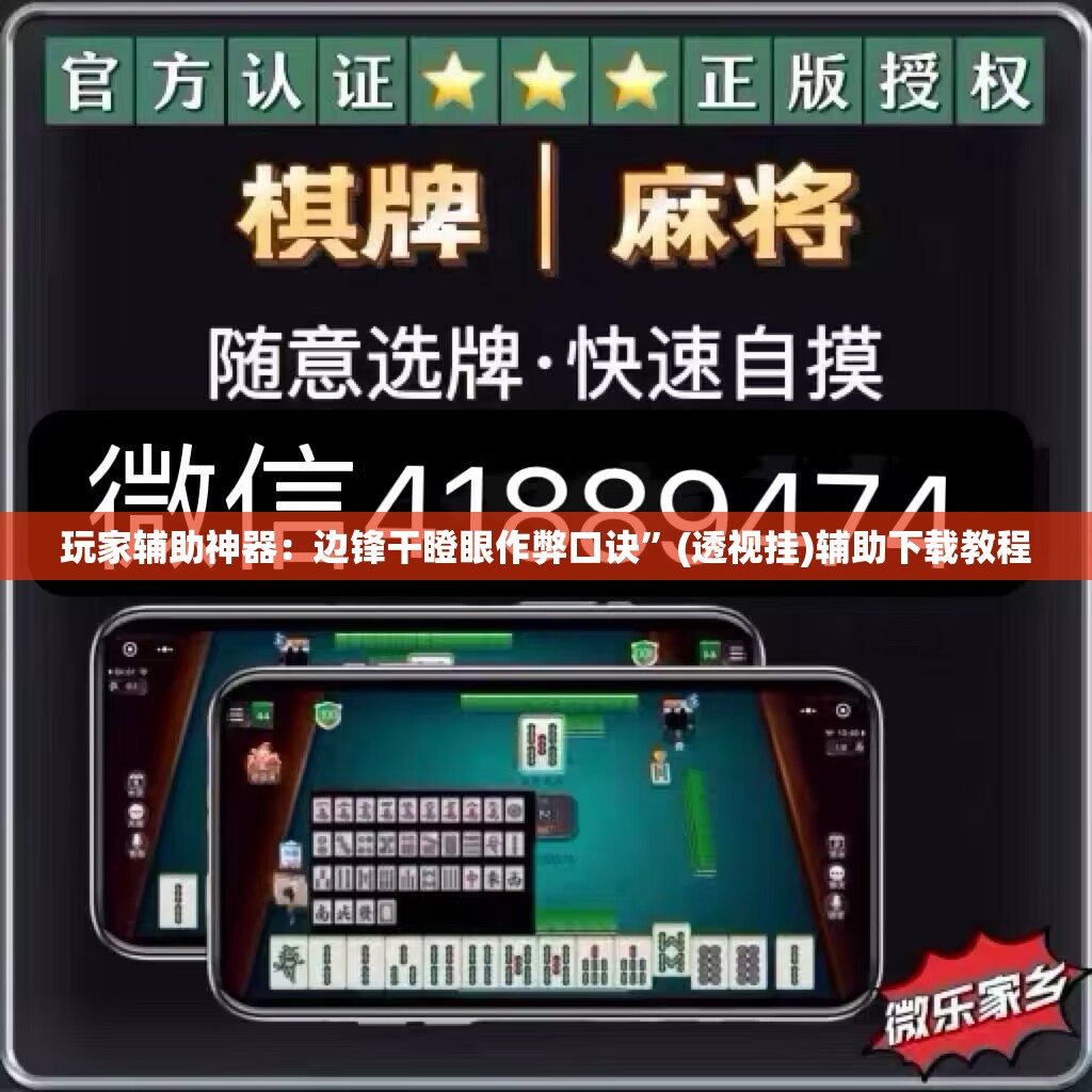 玩家辅助神器：边锋干瞪眼作弊口诀”(透视挂)辅助下载教程