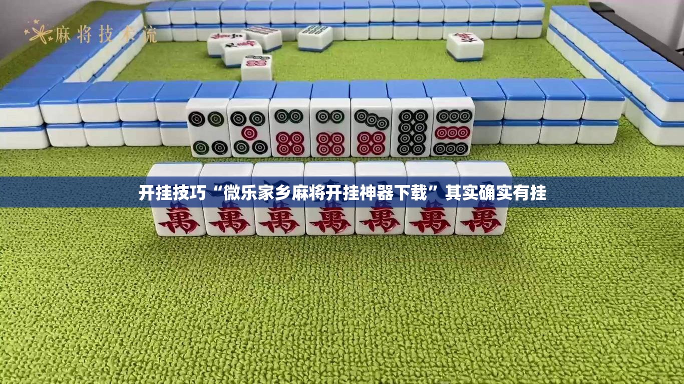 开挂技巧“微乐家乡麻将开挂神器下载”其实确实有挂
