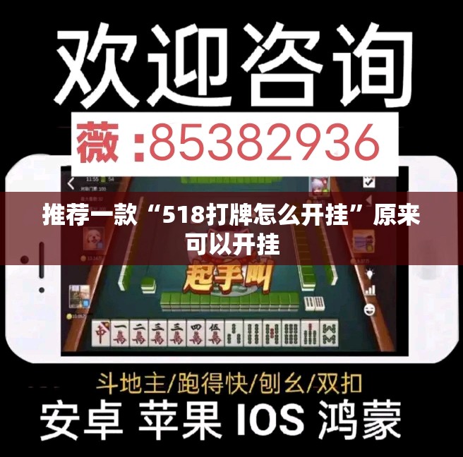 推荐一款“518打牌怎么开挂”原来可以开挂